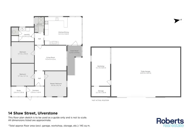 Floorplan of Homely house listing, 14 Shaw Street, Ulverstone TAS 7315
