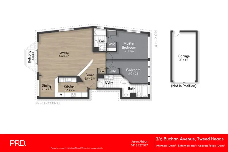 Floorplan of Homely unit listing, 3/6 Buchan Avenue, Tweed Heads NSW 2485