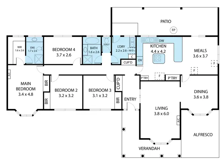 Floorplan of Homely house listing, 2952 Mitchell Highway, Narromine NSW 2821