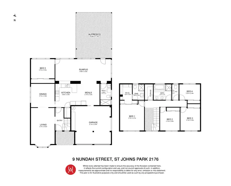 Floorplan of Homely house listing, 9 Nundah Street, St Johns Park NSW 2176