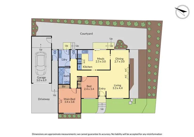 Floorplan of Homely unit listing, 4/12 Lording Street, Ferntree Gully VIC 3156