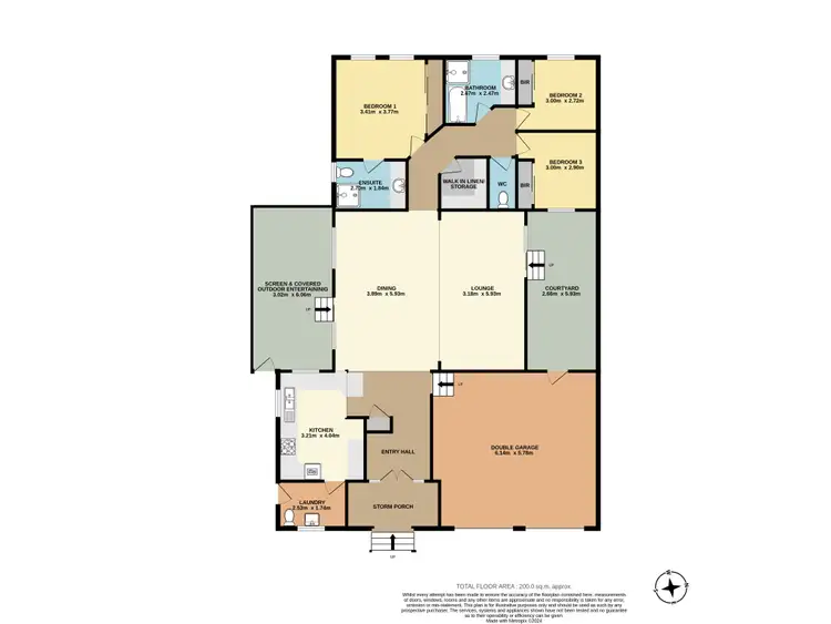 Floorplan of Homely house listing, 18 Ashmore Crescent, Kanahooka NSW 2530