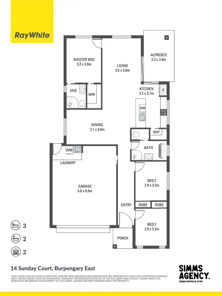 Floorplan of Homely house listing, 14 Sunday Court, Burpengary East QLD 4505