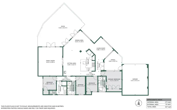 Floorplan of Homely house listing, 1 Pipit Court, Broadwater WA 6280