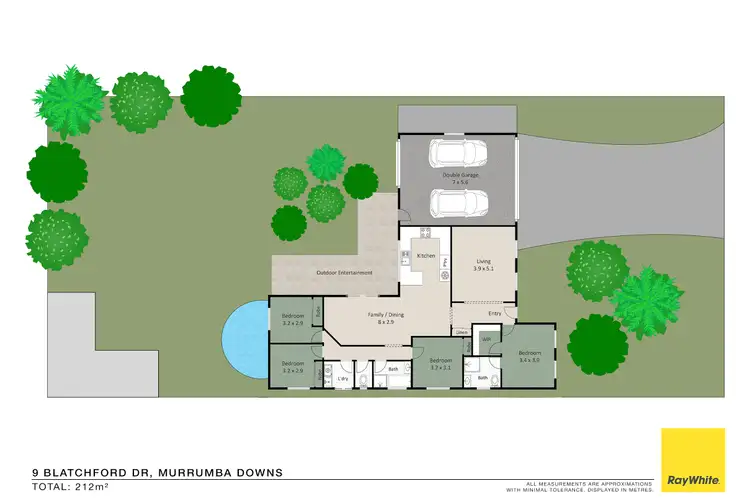 Floorplan of Homely house listing, 9 Blatchford Drive, Murrumba Downs QLD 4503