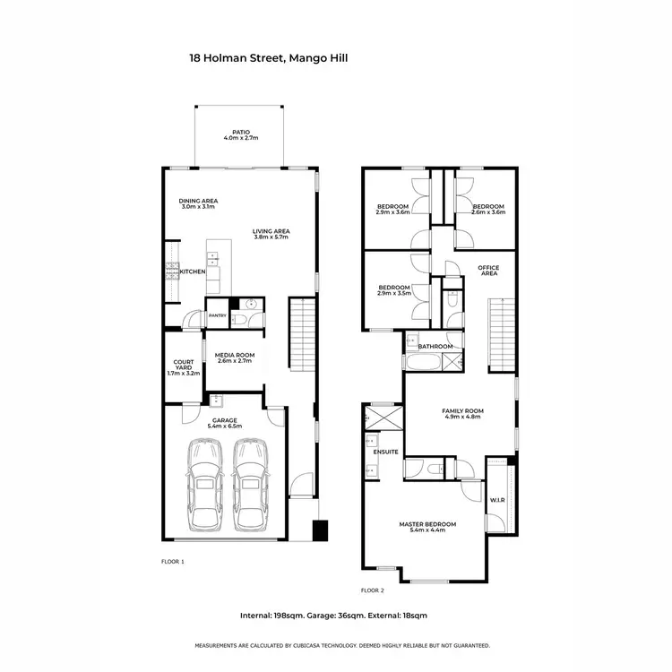Floorplan of Homely house listing, 18 Holman Street, Mango Hill QLD 4509