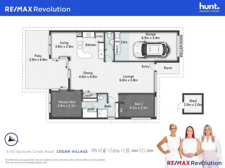 Floorplan of Homely retirement listing, 5/42 Quinzeh Creek Road - Over 50's Lifestyle Community, Logan Village QLD 4207