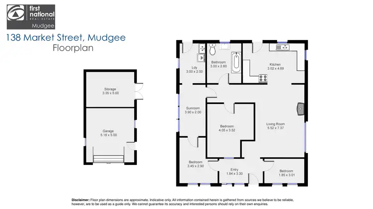 Floorplan of Homely house listing, 138 Market Street, Mudgee NSW 2850