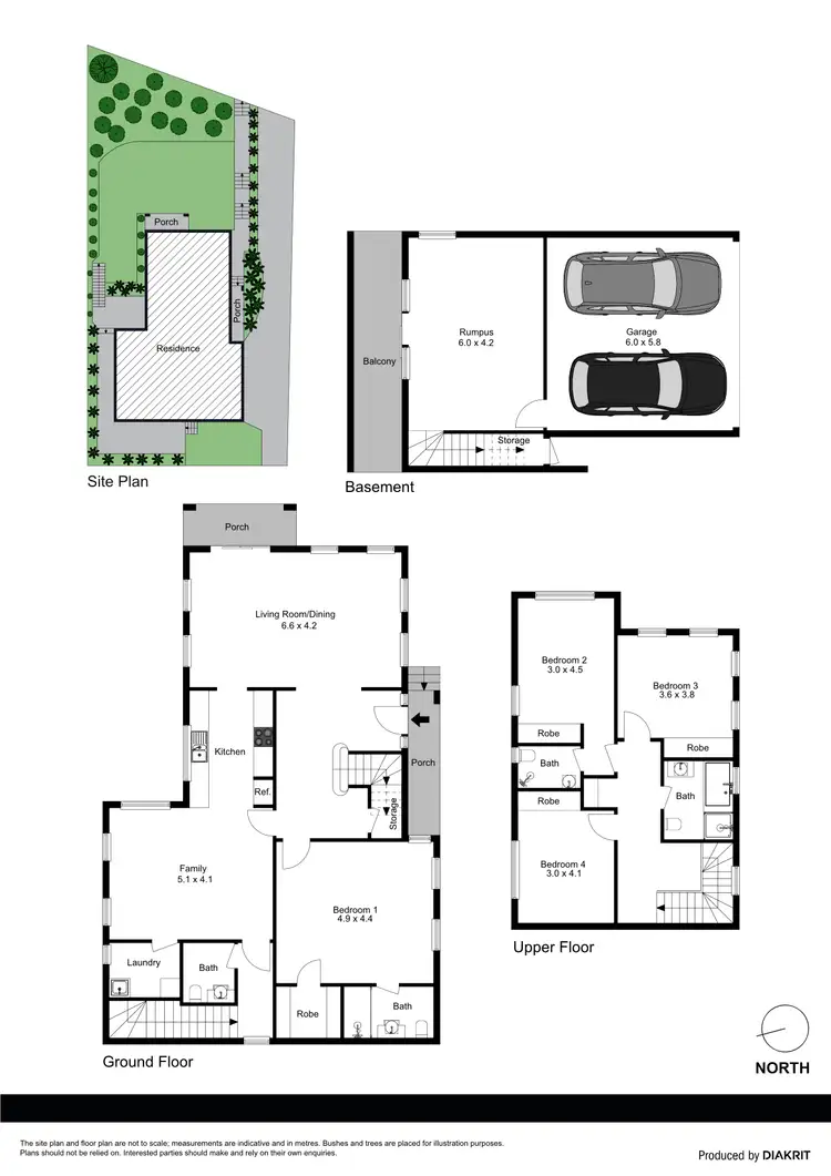 Floorplan of Homely house listing, 57 Roland Avenue, Wahroonga NSW 2076