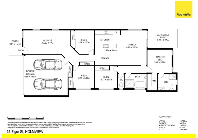 Floorplan of Homely house listing, 33 Eiger Street, Holmview QLD 4207