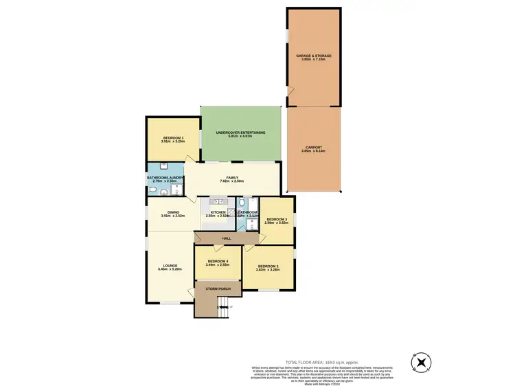 Floorplan of Homely house listing, 626 Northcliffe Drive, Berkeley NSW 2506