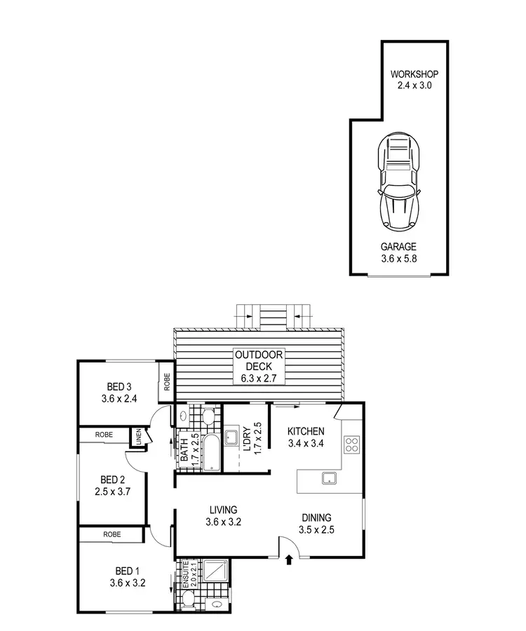 Floorplan of Homely house listing, 295 Northcliffe Drive, Berkeley NSW 2506