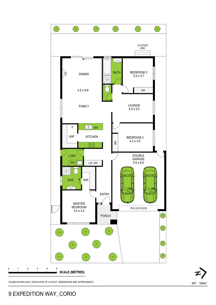 Floorplan of Homely house listing, 9 Expedition Way, Corio VIC 3214