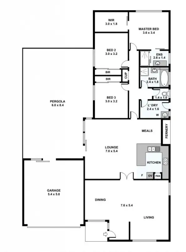 Floorplan of Homely house listing, 13 Glitter Road, Diggers Rest VIC 3427