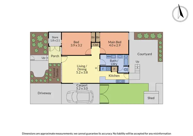 Floorplan of Homely unit listing, 3/34 Plumer Street, Croydon VIC 3136