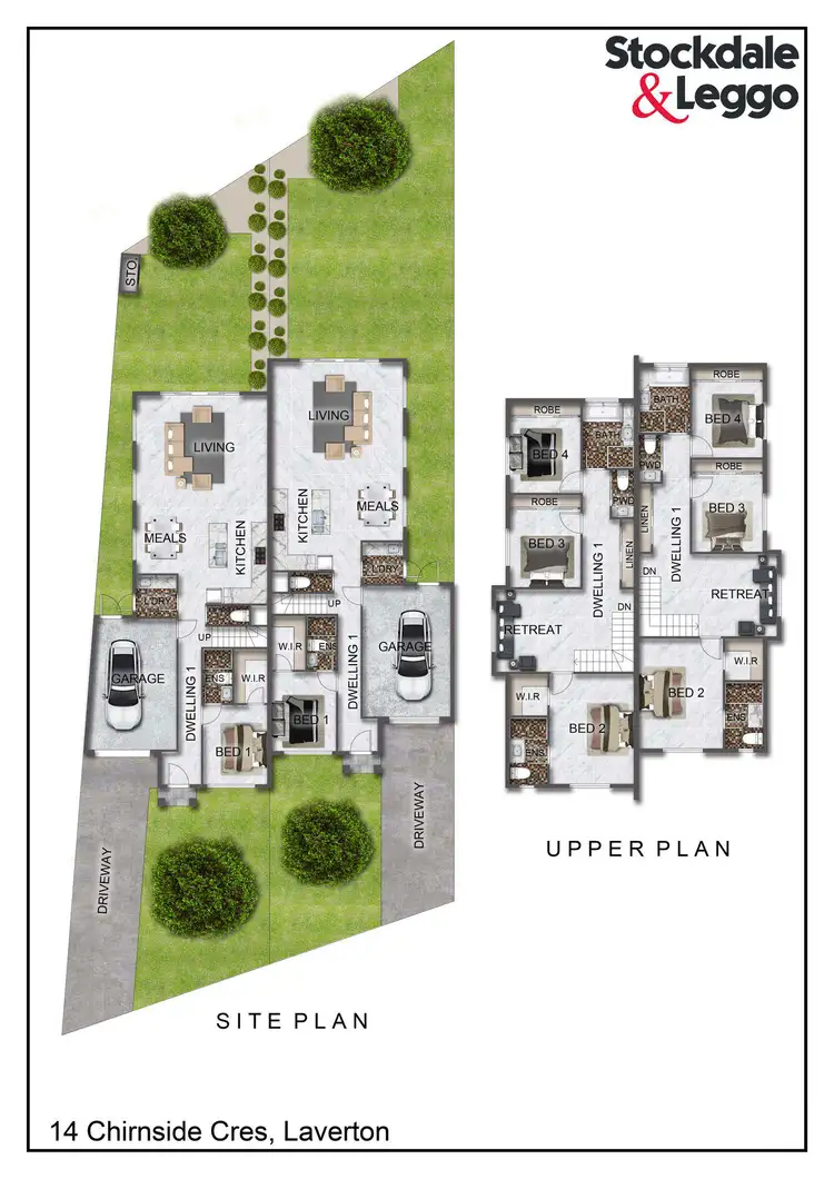 Floorplan of Homely house listing, 14 Chirnside Crescent, Laverton VIC 3028