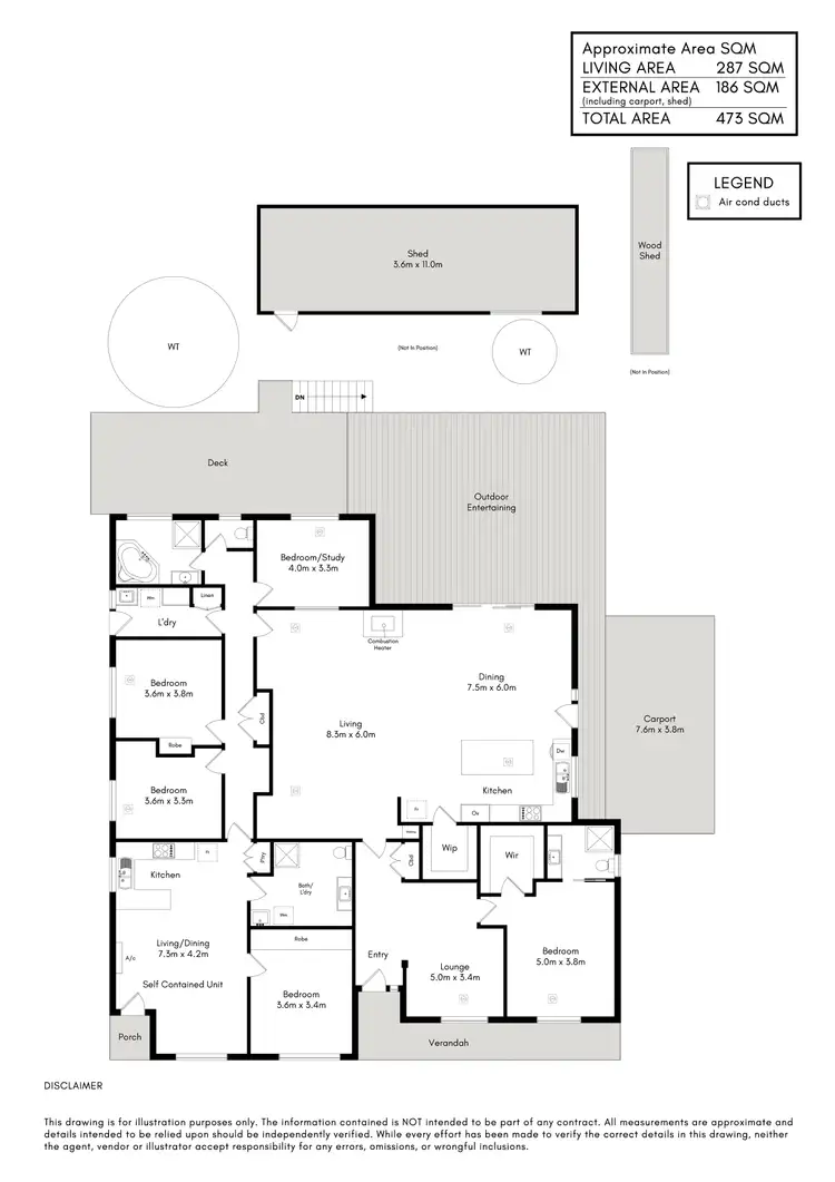 Floorplan of Homely house listing, 40 Willunga Street, Eden Hills SA 5050