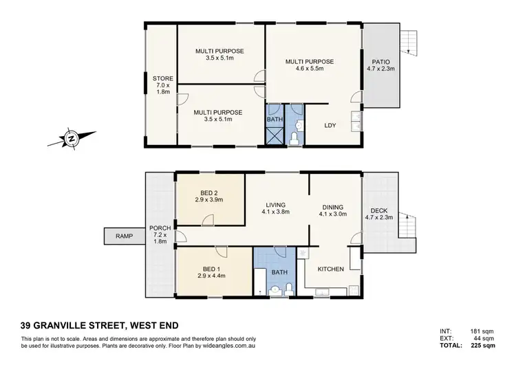 Floorplan of Homely house listing, 39 Granville Street, West End QLD 4101