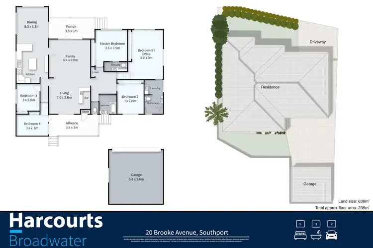Floorplan of Homely house listing, 20 Brooke Avenue, Southport QLD 4215