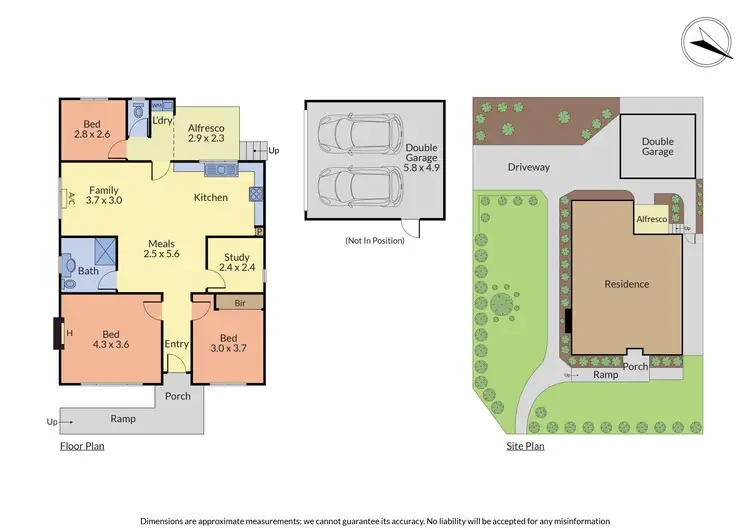 Floorplan of Homely house listing, 1/1 Lane Road, Ferntree Gully VIC 3156