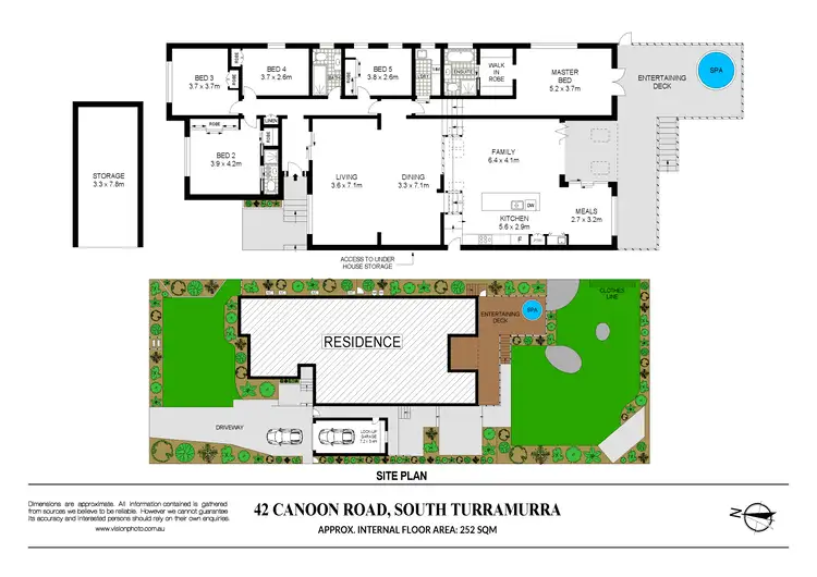 Floorplan of Homely house listing, 42 Canoon Road, Turramurra NSW 2074