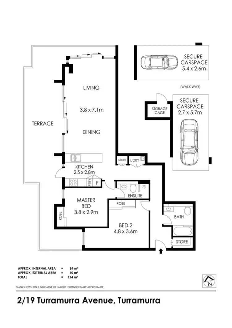 Floorplan of Homely house listing, 2/19 Turramurra Avenue, Turramurra NSW 2074