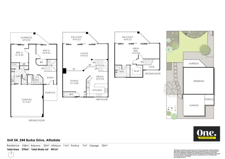 Floorplan of Homely house listing, 54/240 Burke Drive, Attadale WA 6156