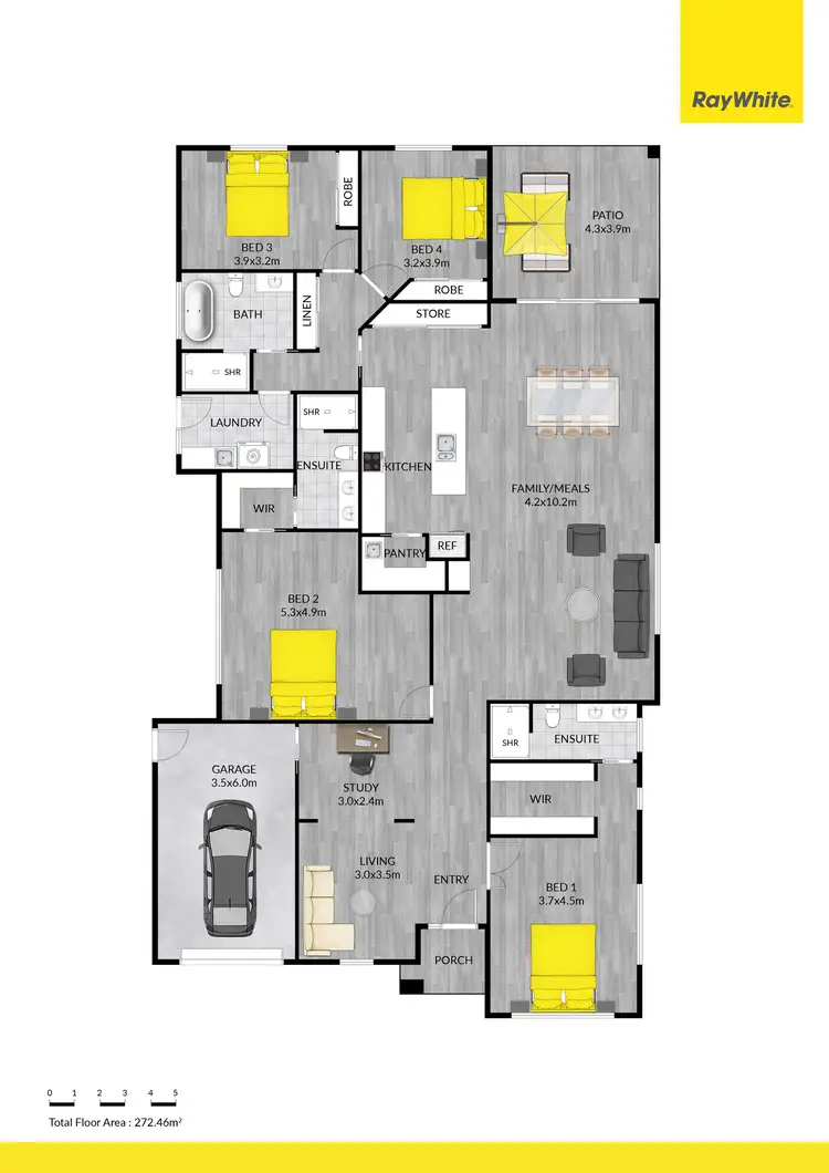 Floorplan of Homely house listing, 70 Magnolia Boulevard, Dubbo NSW 2830