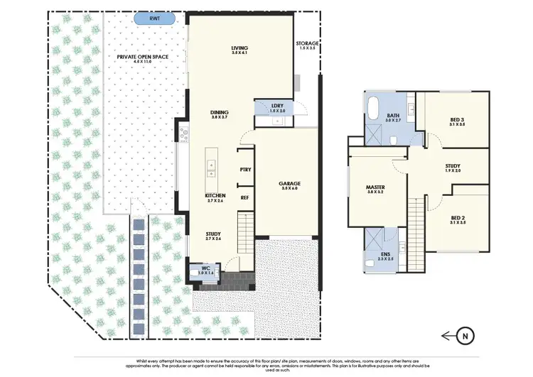 Floorplan of Homely house listing, 16 Fittis Street, Newport VIC 3015