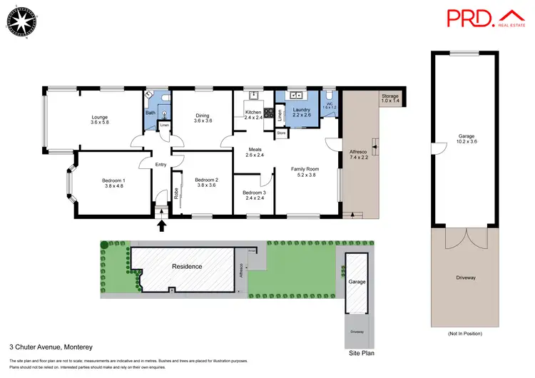 Floorplan of Homely house listing, 3 Chuter Avenue, Monterey NSW 2217