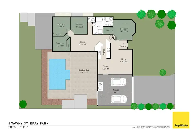 Floorplan of Homely house listing, 3 Tawny Court, Bray Park QLD 4500