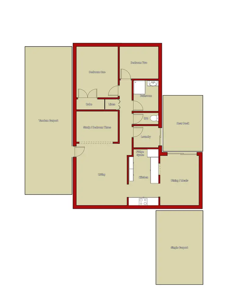 Floorplan of Homely house listing, 37 King Street, Dinmore QLD 4303