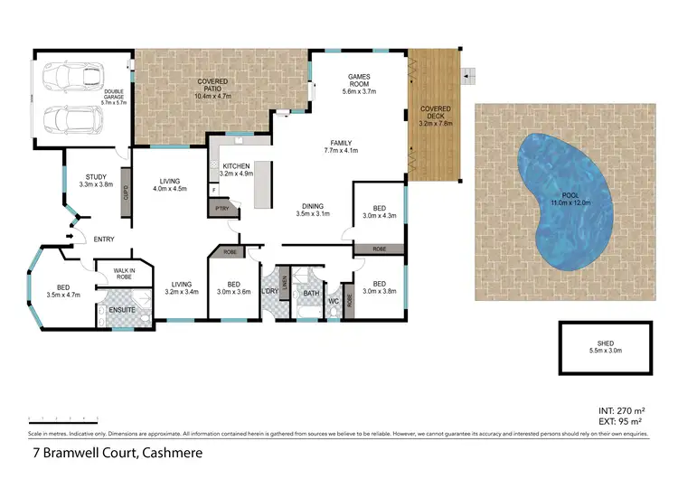 Floorplan of Homely house listing, 7 Bramwell Court, Cashmere QLD 4500