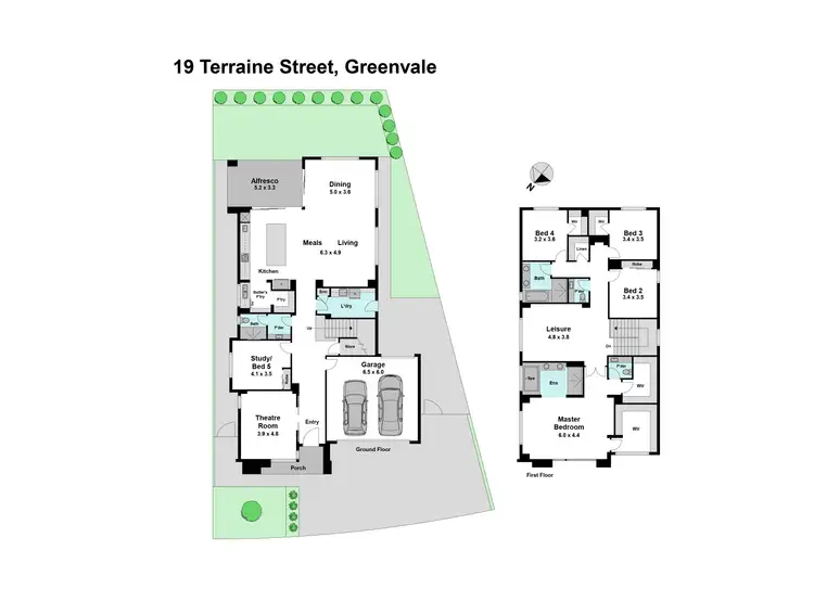 Floorplan of Homely house listing, 19 Terrain Street, Greenvale VIC 3059