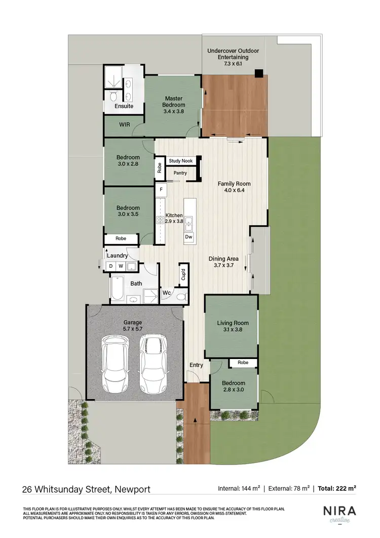 Floorplan of Homely house listing, 26 Whitsunday Street, Newport QLD 4020