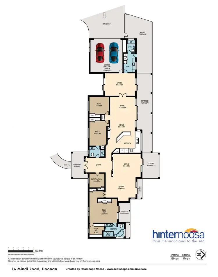 Floorplan of Homely house listing, 16 Mindi Road, Doonan QLD 4562