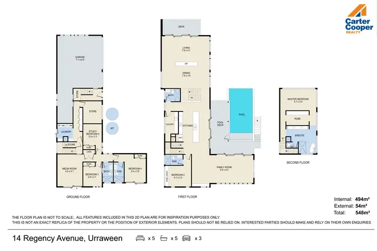 Floorplan of Homely house listing, 14 Regency Avenue, Urraween QLD 4655