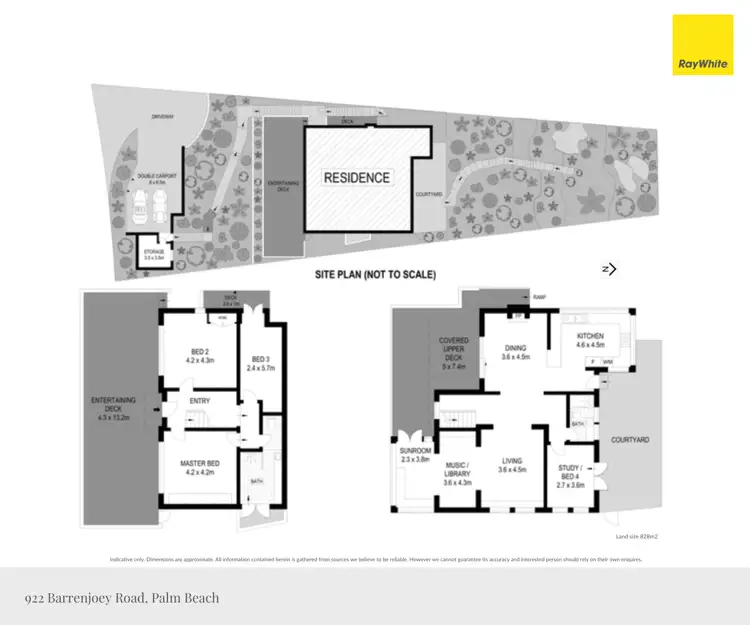 Floorplan of Homely house listing, 922 Barrenjoey Road, Palm Beach NSW 2108