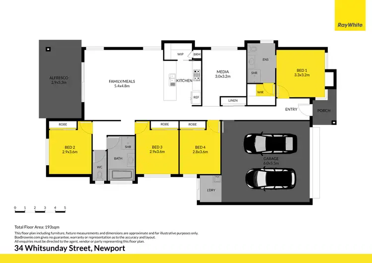 Floorplan of Homely house listing, 34 Whitsunday Street, Newport QLD 4020
