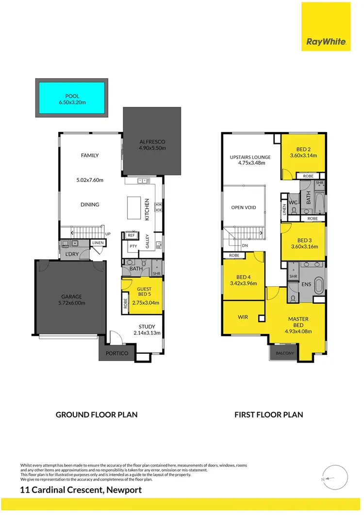 Floorplan of Homely house listing, 11 Cardinal Crescent, Newport QLD 4020