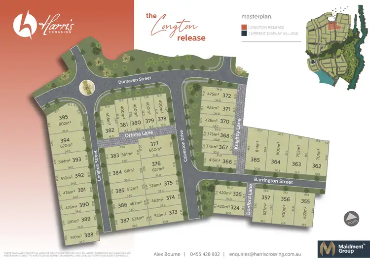 Floorplan of Homely land listing, Lot 363 Barrington Street, Bohle Plains QLD 4817
