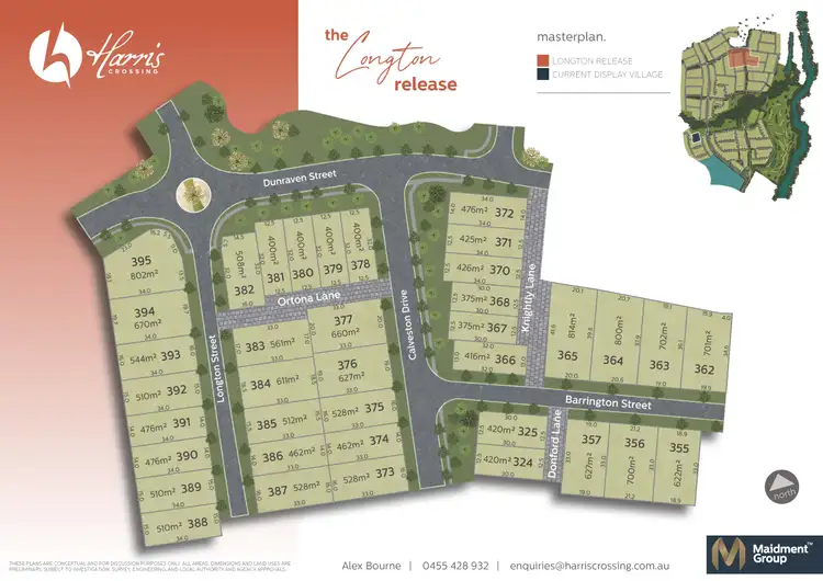 Floorplan of Homely land listing, Lot 385 Longton Street, Bohle Plains QLD 4817