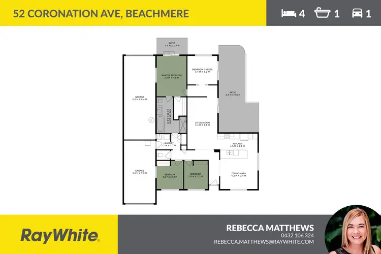 Floorplan of Homely house listing, 52 Coronation Avenue, Beachmere QLD 4510