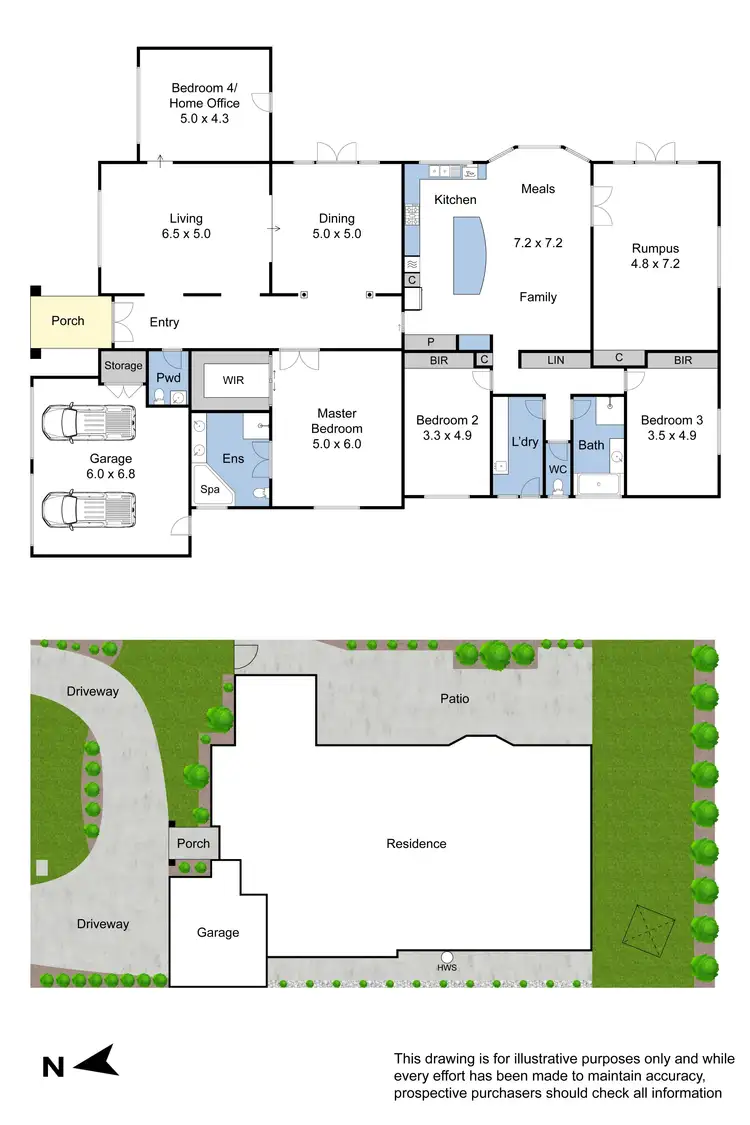 Floorplan of Homely house listing, 22 Rob Roy Street, Glen Waverley VIC 3150