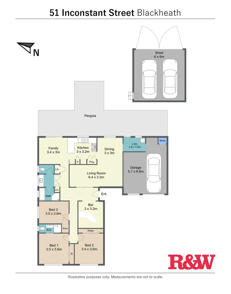 Floorplan of Homely house listing, 51 Inconstant Street, Blackheath NSW 2785