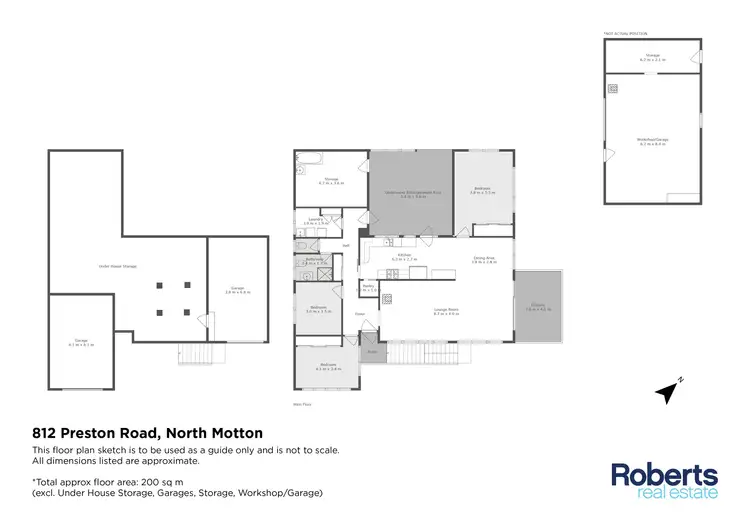 Floorplan of Homely house listing, 812 Preston Road, North Motton TAS 7315