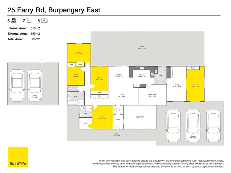Floorplan of Homely house listing, 25 Farry Road, Burpengary East QLD 4505