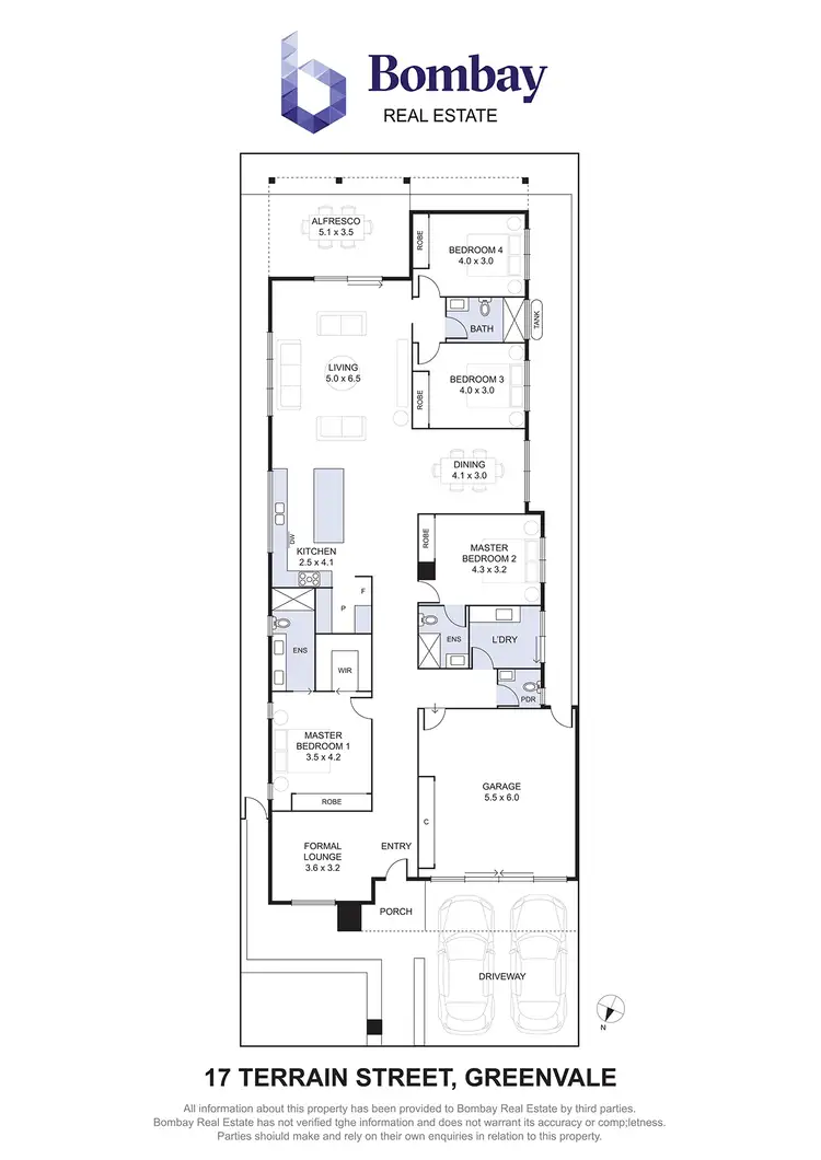Floorplan of Homely house listing, 17 Terrain Street, Greenvale VIC 3059