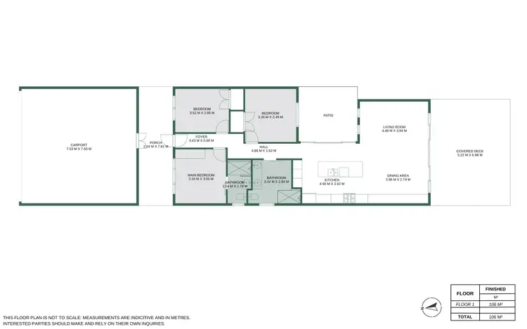 Floorplan of Homely house listing, 2/47 Reynolds Street, West Busselton WA 6280