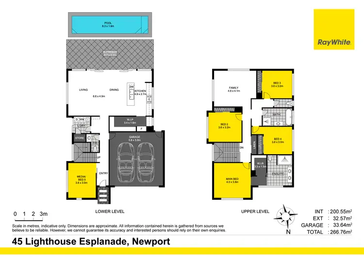 Floorplan of Homely house listing, 45 Lighthouse Esplanade, Newport QLD 4020